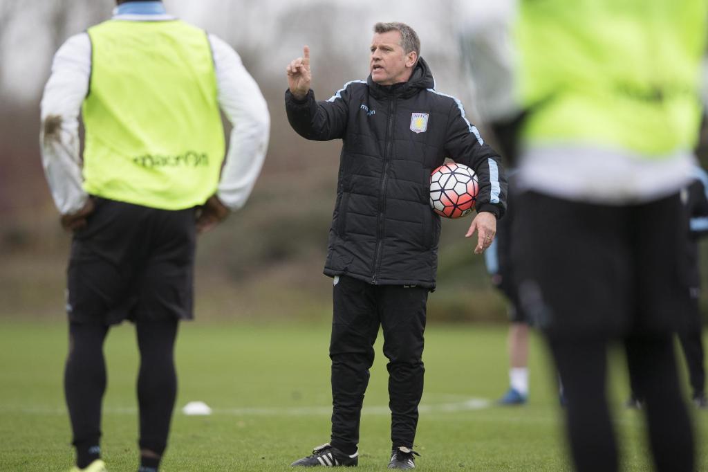 Eric Black has given Gabby Agbonlahor a dressing down