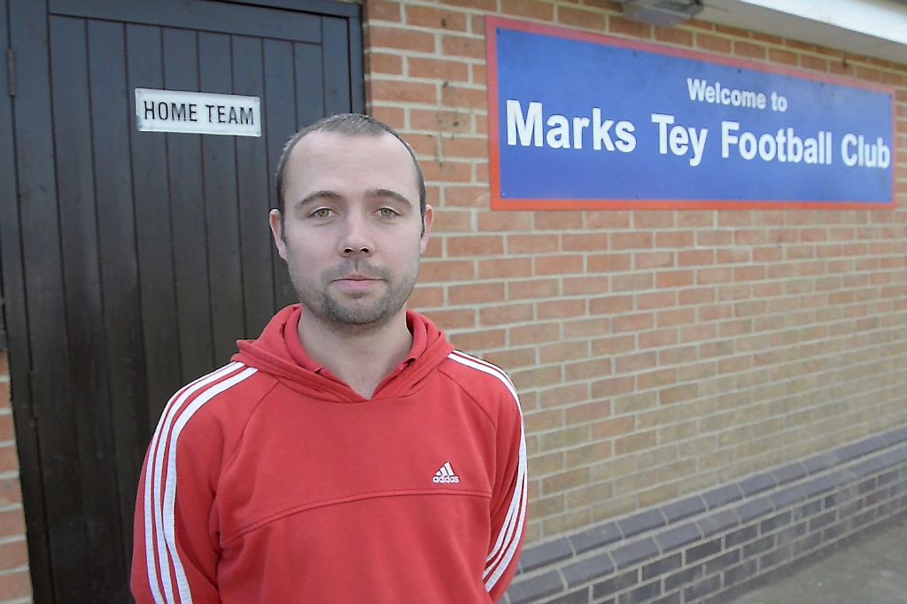 Marks Tey FC may be enduring a rough season, but their support for England clearly hasn't waned