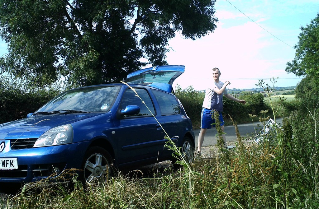 What a waste...Weston must pay £1,200 in court fees and fines for illegally dumping the scrap metal