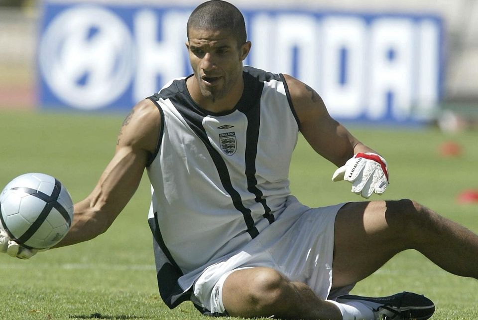 David James didn't get his hands on a 2006 World Cup spot