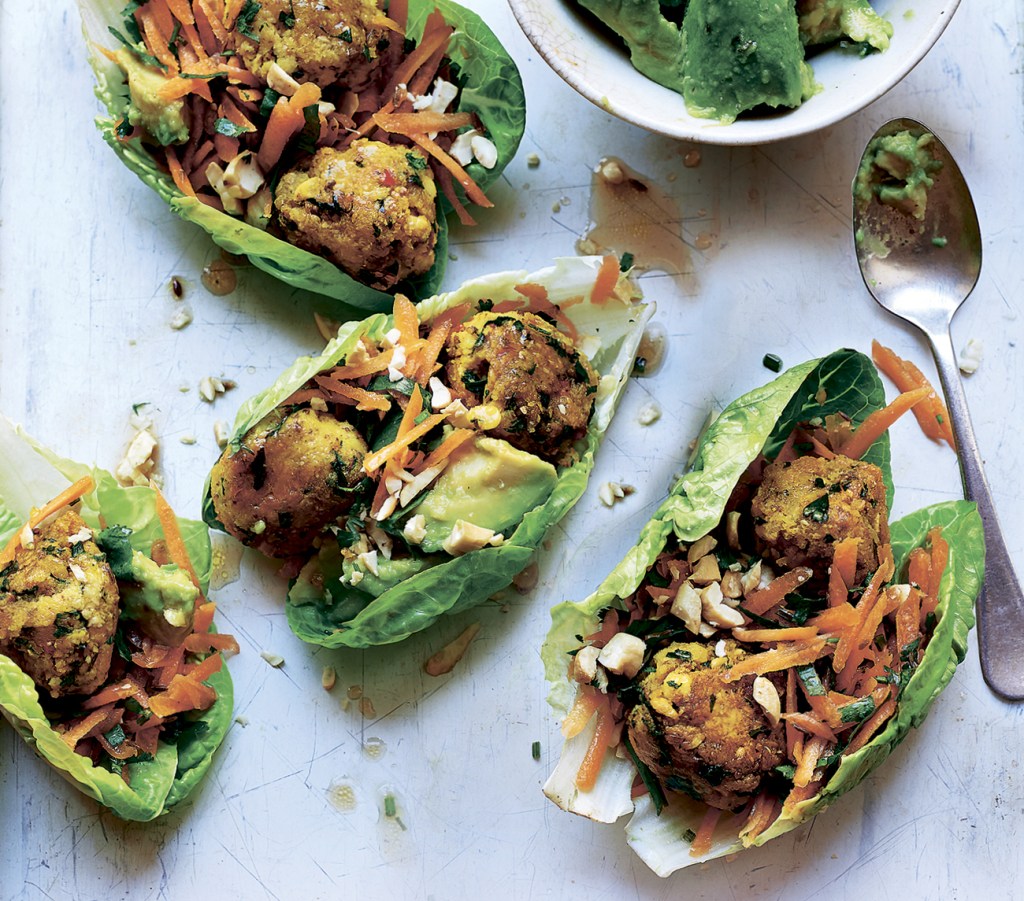 Chilli split-pea bites