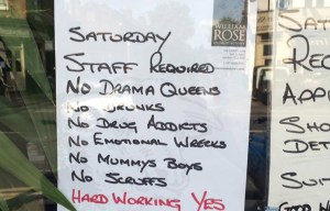 'No mummy’s boys’: This job ad in a fussy butcher’s shows what they're NOT looking for