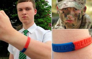 Army Cadet, 16, 'ordered by school to remove Help for Heroes wristband as it is classed as JEWELLERY'
