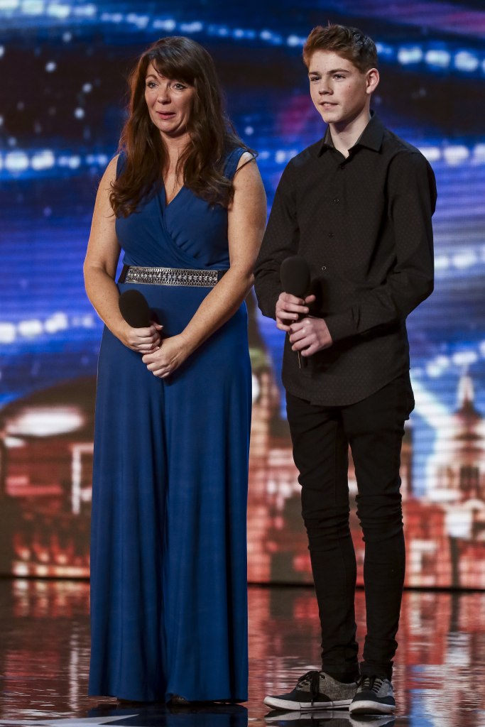 Contestants and judges are seen on the seventh show of the 2016 series of Britain&apos;s Got Talent. The show airs Saturday May 21st on ITV.