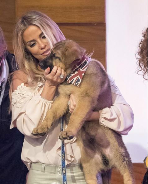 Katie's first met Queenie during a segment on Loose Women on Monday