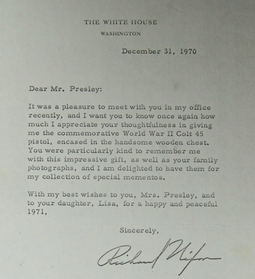 Nixon letter
