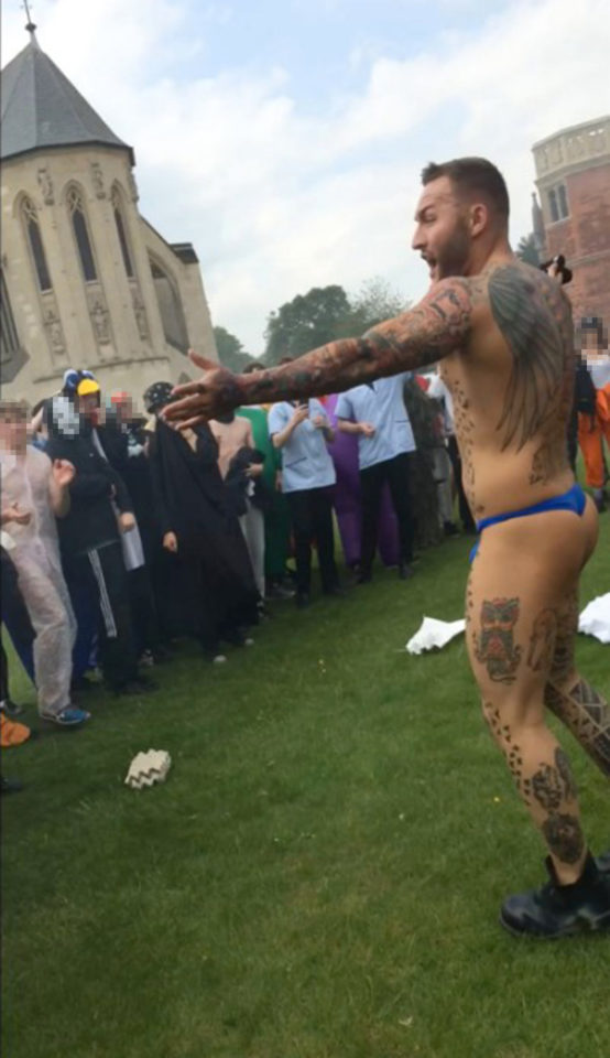 Stripper at Marlborough College