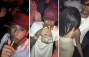 Lewis Hamilton shows he is over his disappointing start to his F1 title defence by posting raunchy videos on his Snapchat