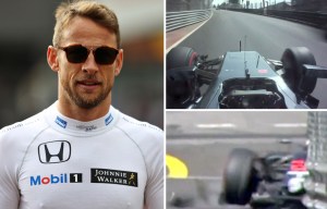 Jenson Button ‘lucky to be alive’ after freak manhole incident in Monaco Grand Prix