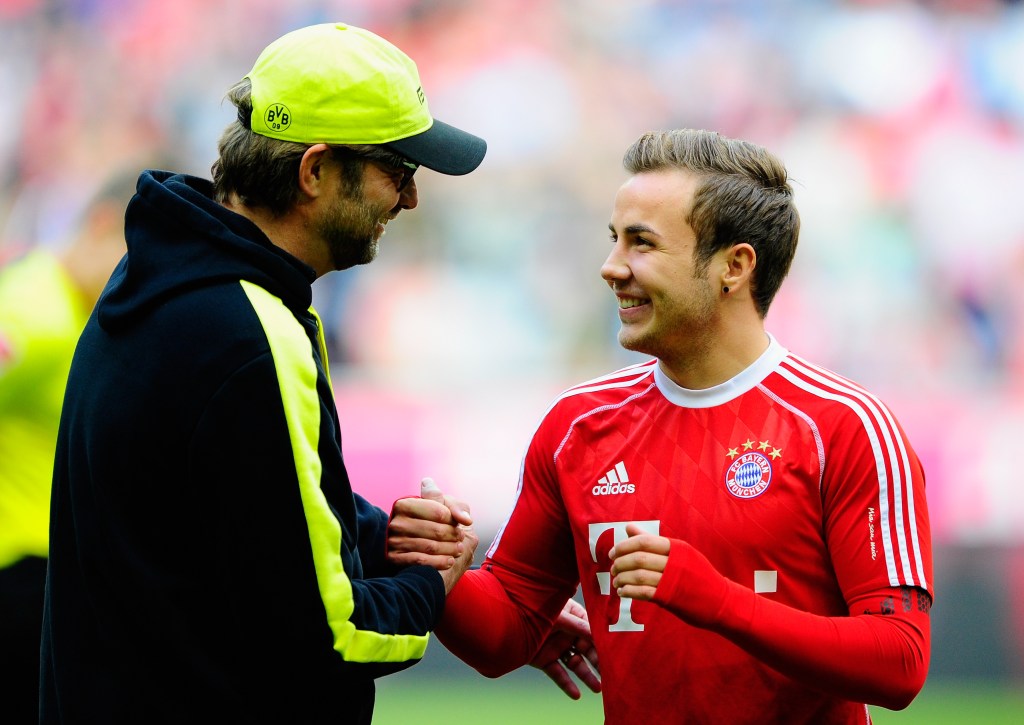 Klopp and Gotze have previous together