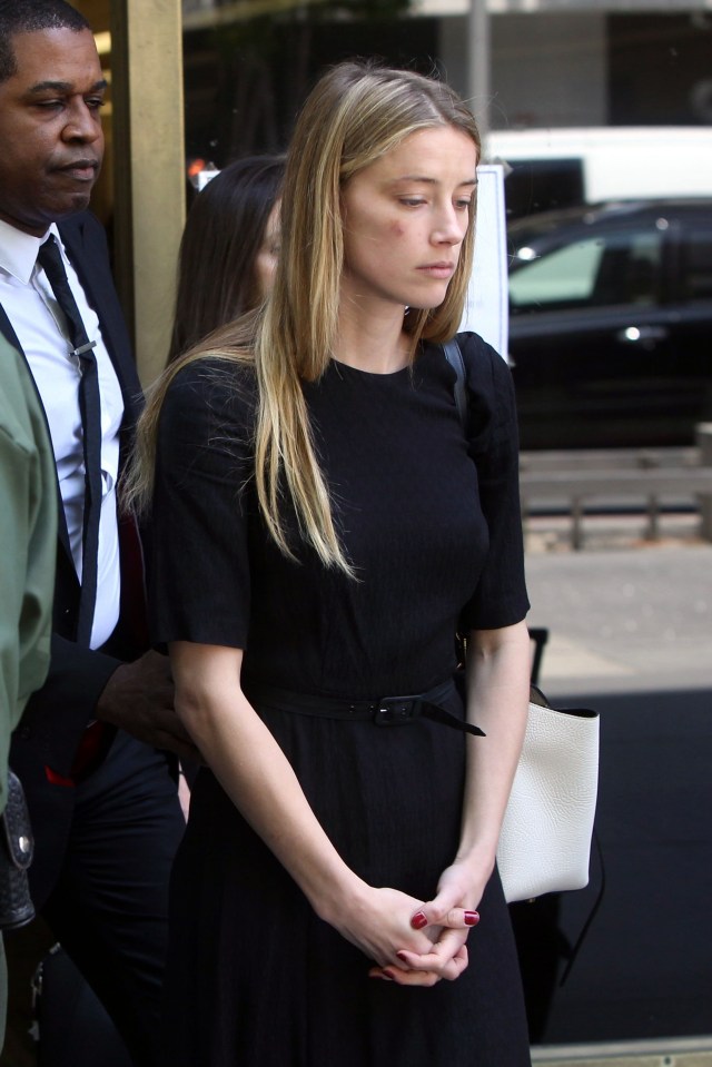 Amber has broken her silence over the abuse allegations