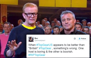 US fans take a swipe at 'charmless' Top Gear as revamped show makes debut