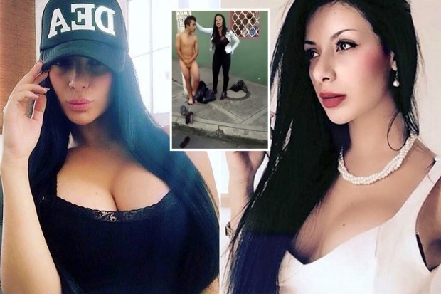 Columbian Thief Stripper Angie Olarte