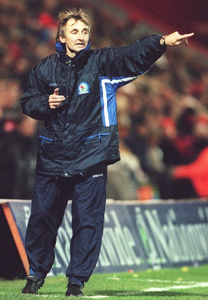 Tony Parkes was a perennial caretaker boss at Blackburn