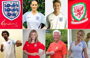 Thousands of workers don their kits for Football Shirt Thursday ahead of England v Wales