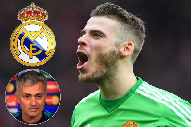 David De Gea Real Madrid Manchester United land
