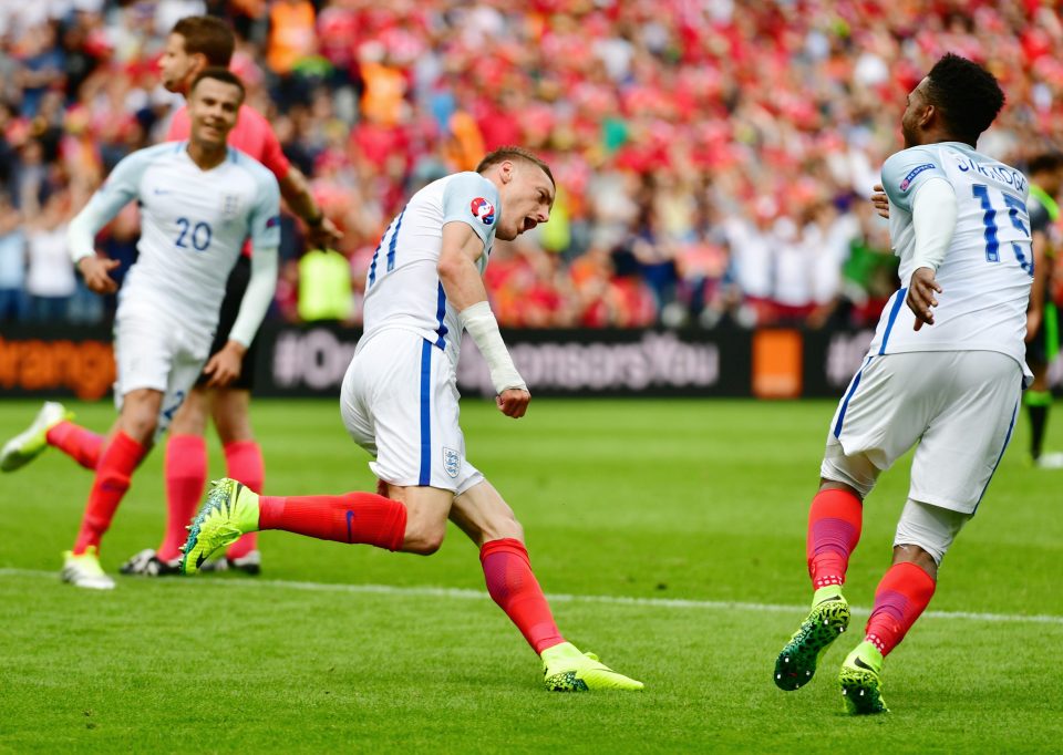 Jamie Vardy revels in the leveller that sparked a big victory for Roy Hodgson and his men