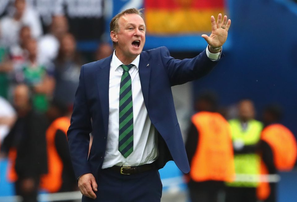 Manager Michael O'Neill revealed he had a nervous wait after the 1-0 loss against Germany
