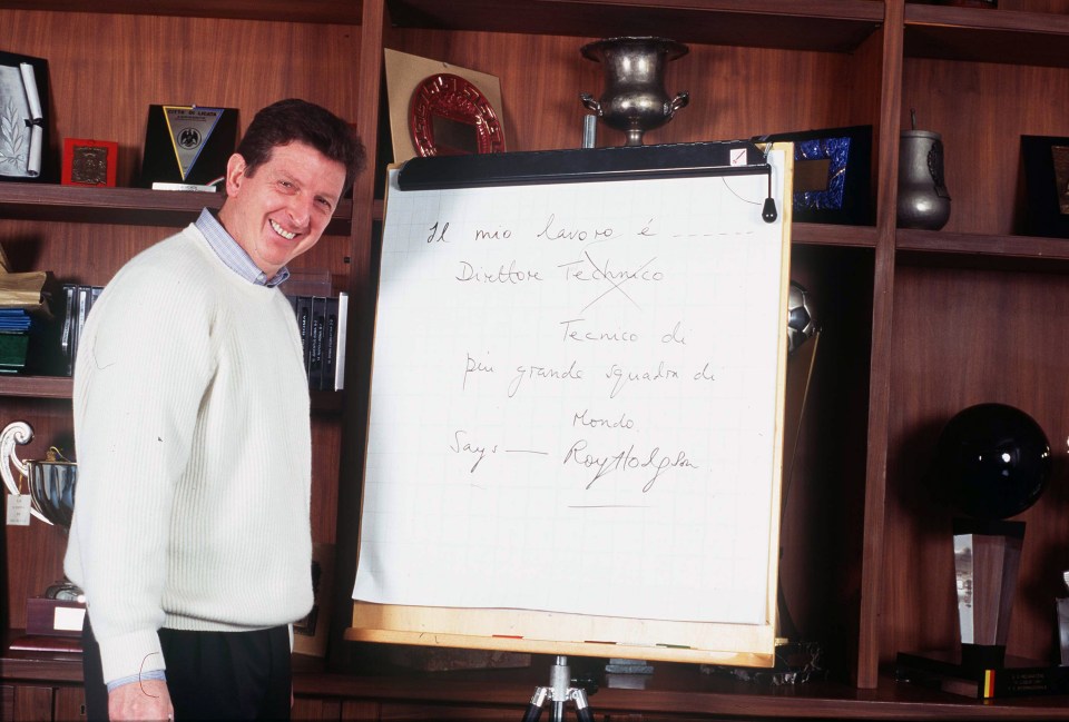Roy's just running through a few final tactics...