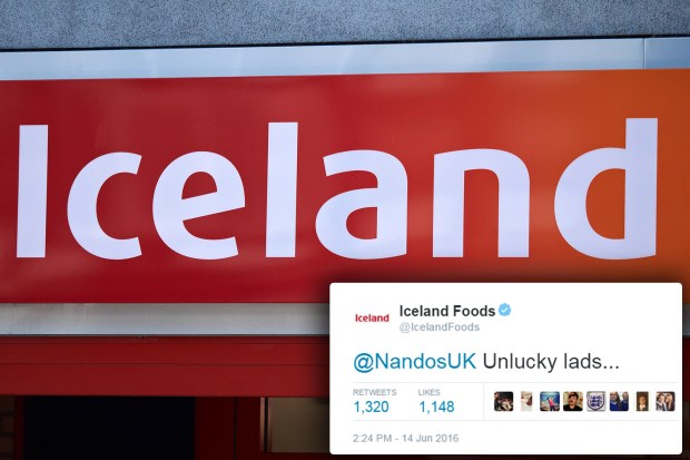 Nando's Iceland tweet