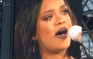 Fans fear for Rihanna as she arrives half an hour late for Dublin gig — then starts crying onstage