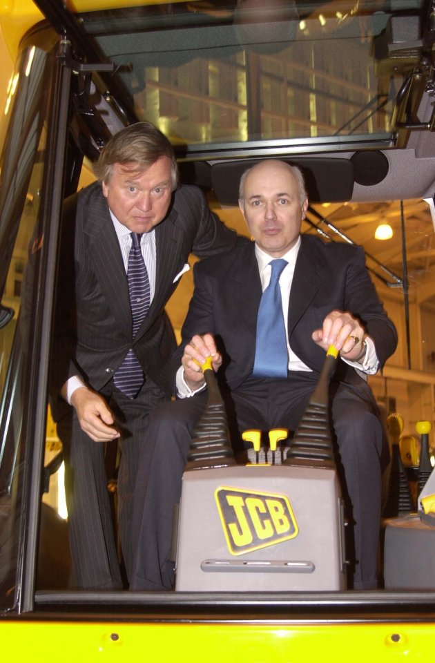 Ian Duncan Smith and Sir Anthony Bamford