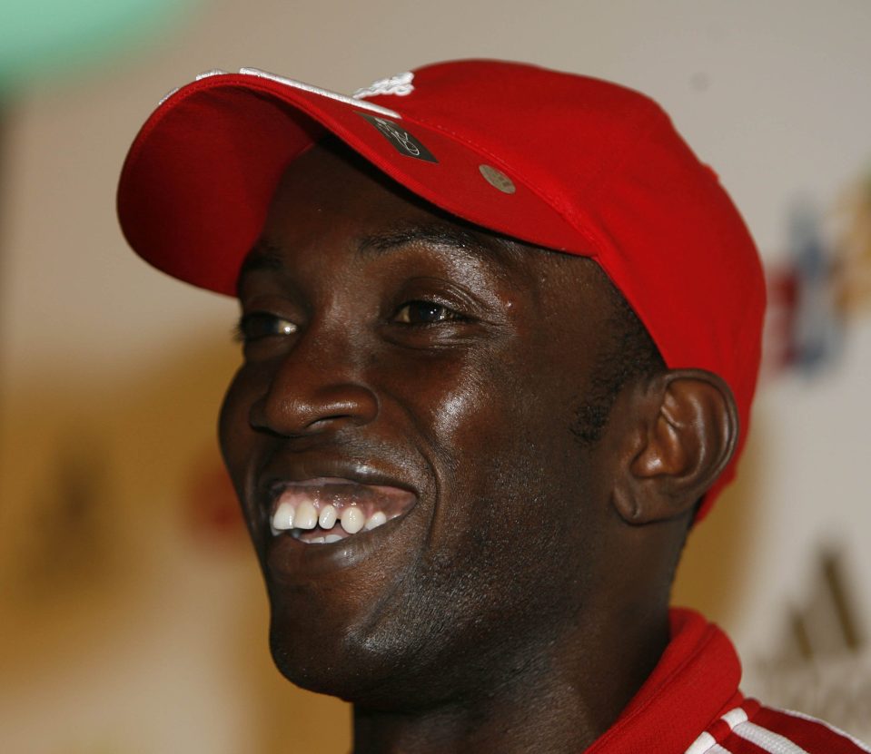 Harvey's birth father Dwight Yorke, doesn't see his son