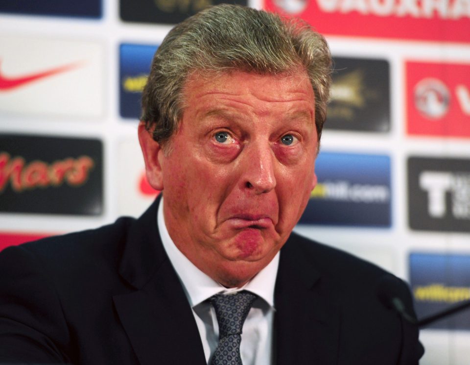 England's Manager Roy Hodgson