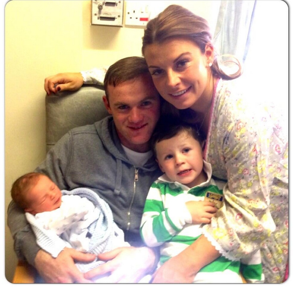 Coleen with her husband Wayne and their children