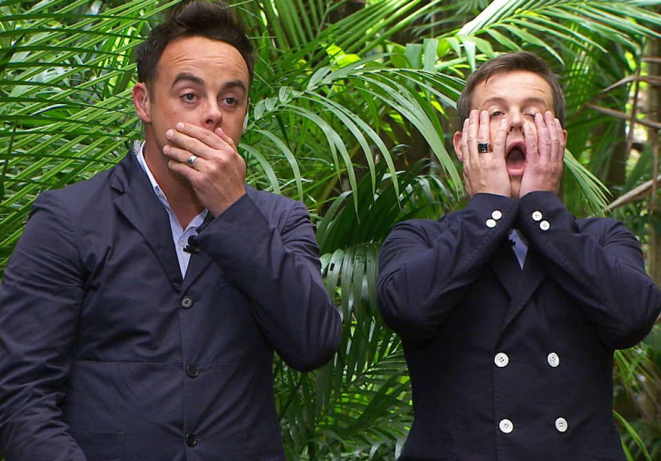 The friends are also the hosts of I'm A Celeb...