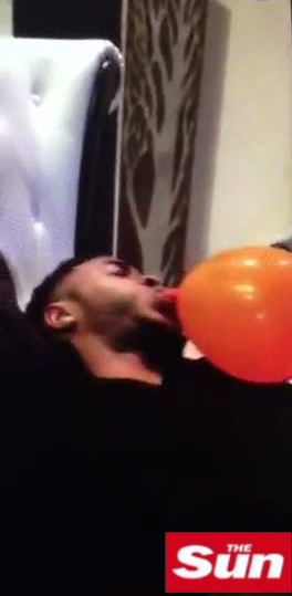 He courted controversy last year when he was filmed inhaling laughing gas with friends