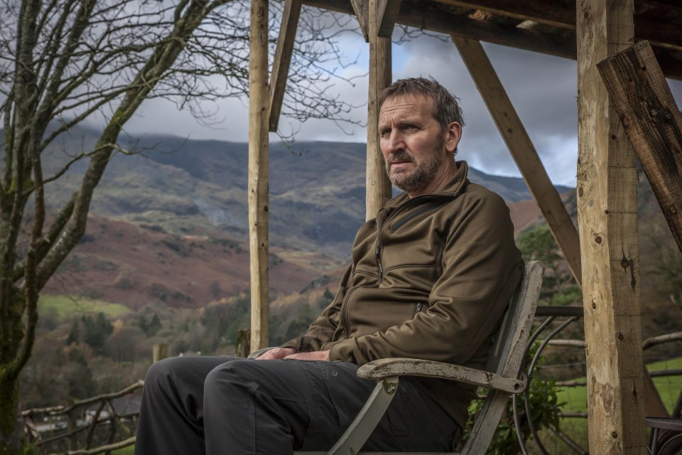 Christopher Ecclestone on the set of Safe House