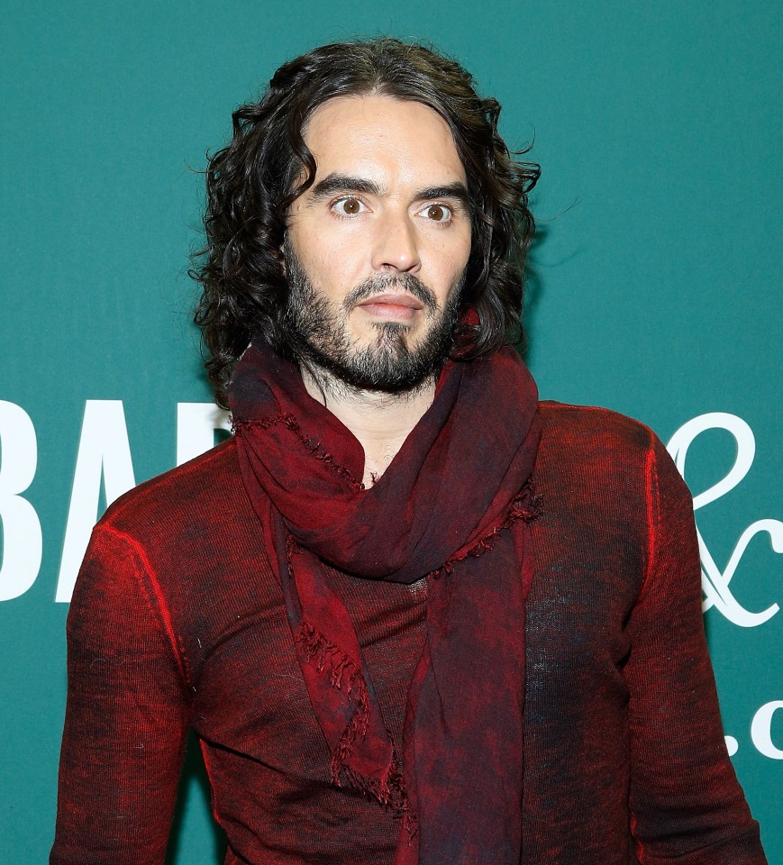 Russell Brand Signs Copies Of His Book "The Pied Piper Of Hamelin"