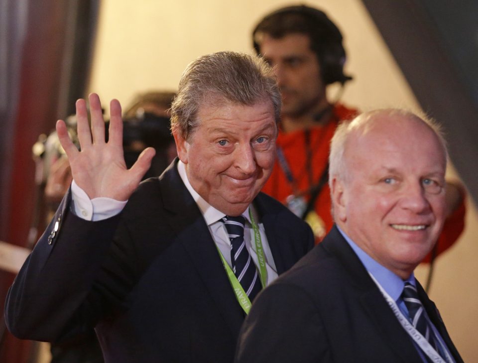 England soccer team coach Roy Hodgson