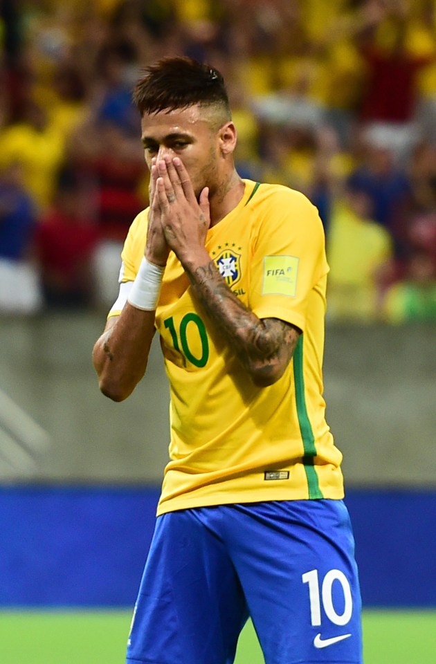 Neymar has come under-fire from some fans as Brazil have struggled in recent months