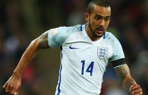 Theo Walcott of England