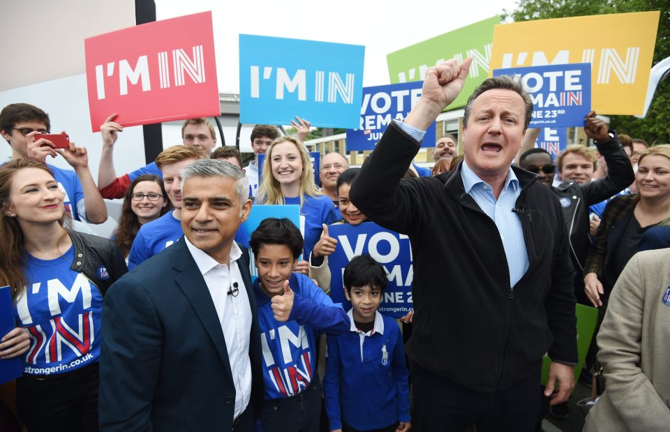 Sadiq Khan EU referendum