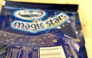 Fans of Magic Stars are flipping out over this photo of the chocolate... for a funny reason