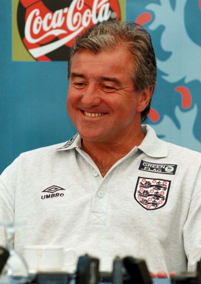 Terry Venables had some tough decisions to make in Euro 96