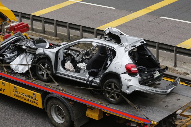 Two people have died and two others are seriously injured after a pile-up on the M5