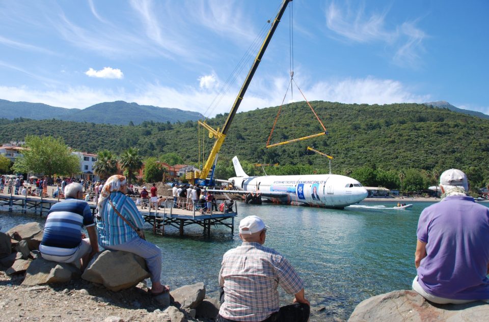 Airbus to be sunk off Turkish coast for diving tourism