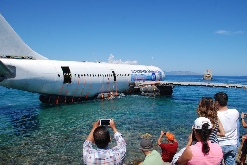 Airbus to be sunk off Turkish coast for diving tourism