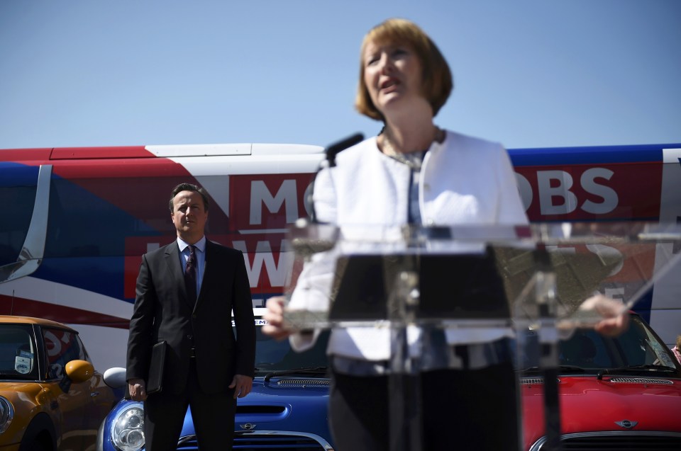 He 'stood unflinching' as Harriet Harman preached about Brussels and workers' rights