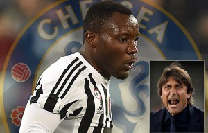 Juventus wing-back Kwadwo Asamoah is linked with a £15m reunion with Antonio Conte at Chelsea