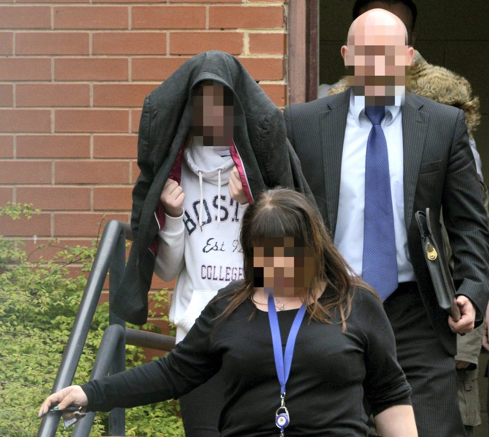  The girls admitted kidnapping the tot from the Primark store in Newcastle