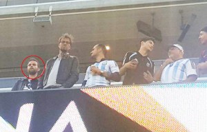 Jurgen Klopp was spotted watching Argentina - but did he sit with Gonzalo Higuain's brother?