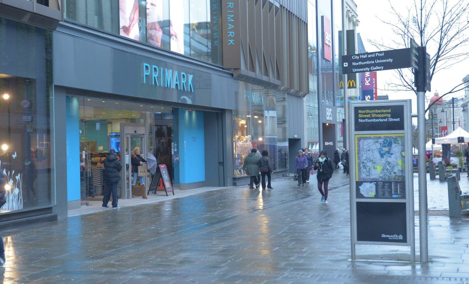 Primark Newcastle