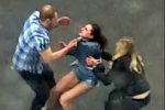 Man punches girlfriend