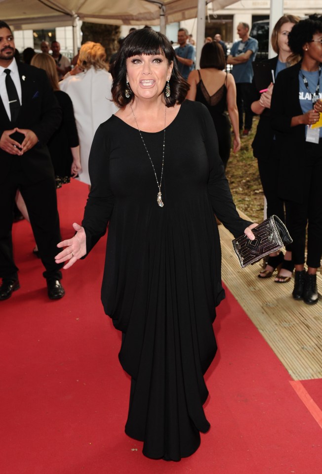 Dawn cut a trimmer, slimmer figure at the awards