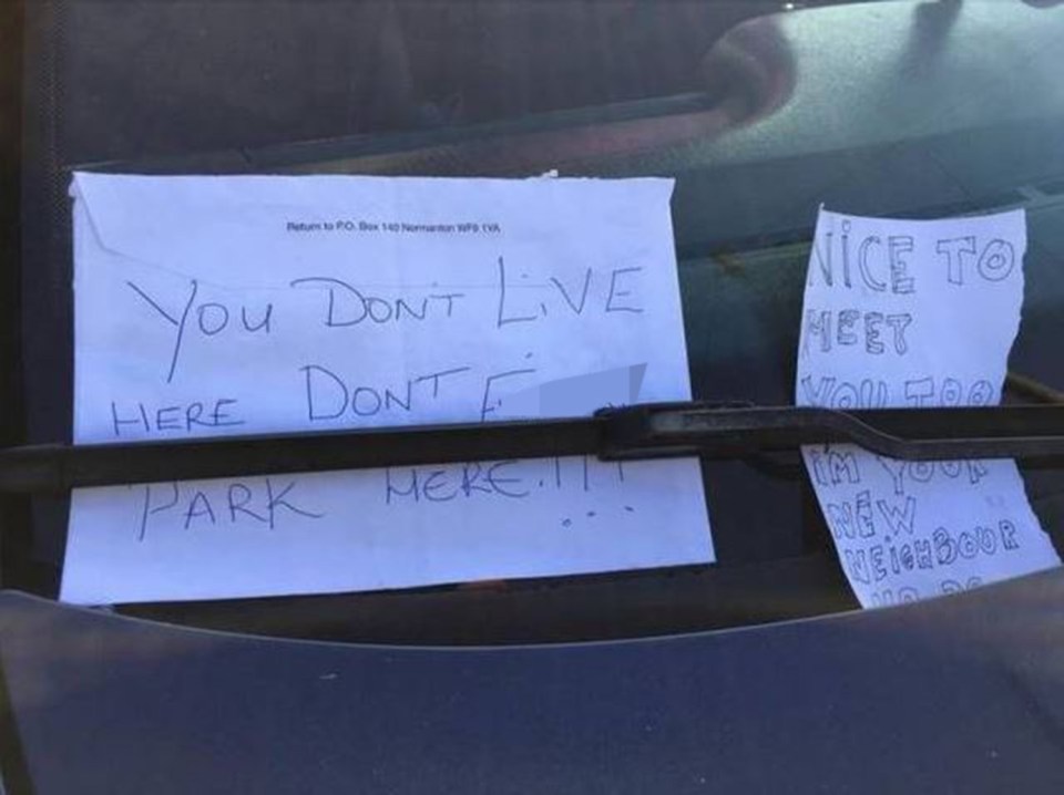 Parking wars